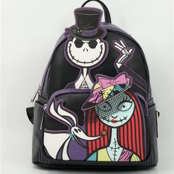 Loungefly Handbags - Loungefly Disney Night Before Christmas Dapper Jack and Sally Cosplay Backpack